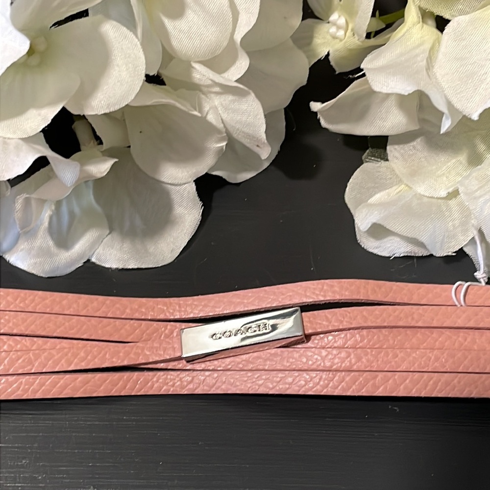 NWT COACH Multi-Strand Leather Bracelet - Picture 2 of 5